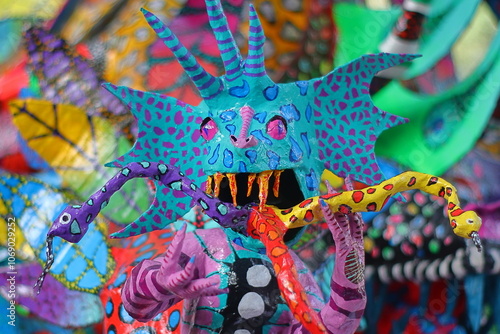 Canvastavla Alebrije Mexicano