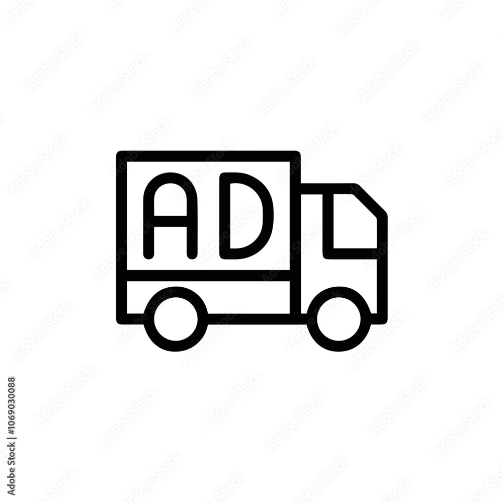 Truck icon symbol vector illustration Truck icon symbol vector illustration