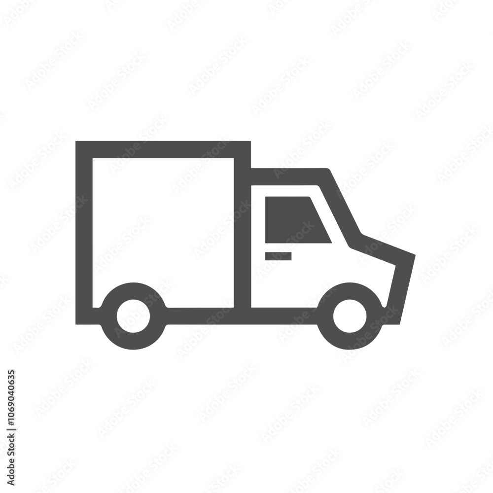 Truck icon symbol vector illustration Truck icon symbol vector illustration