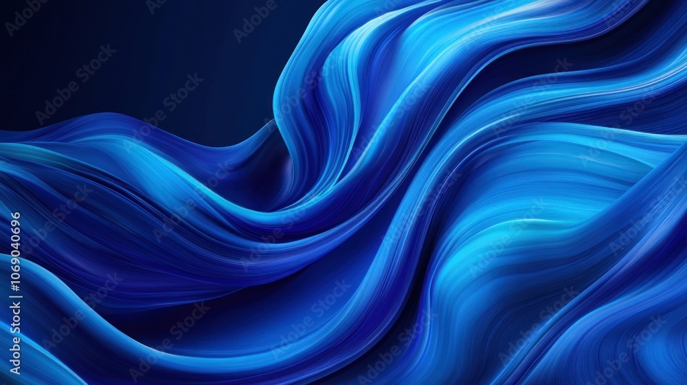Blue Abstract Wave Patterns and Textures Blue Abstract Wave Patterns and Textures