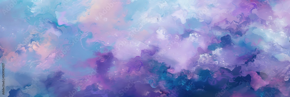 Ethereal Pastel Clouds Abstract Background Ethereal Pastel Clouds Abstract Background
