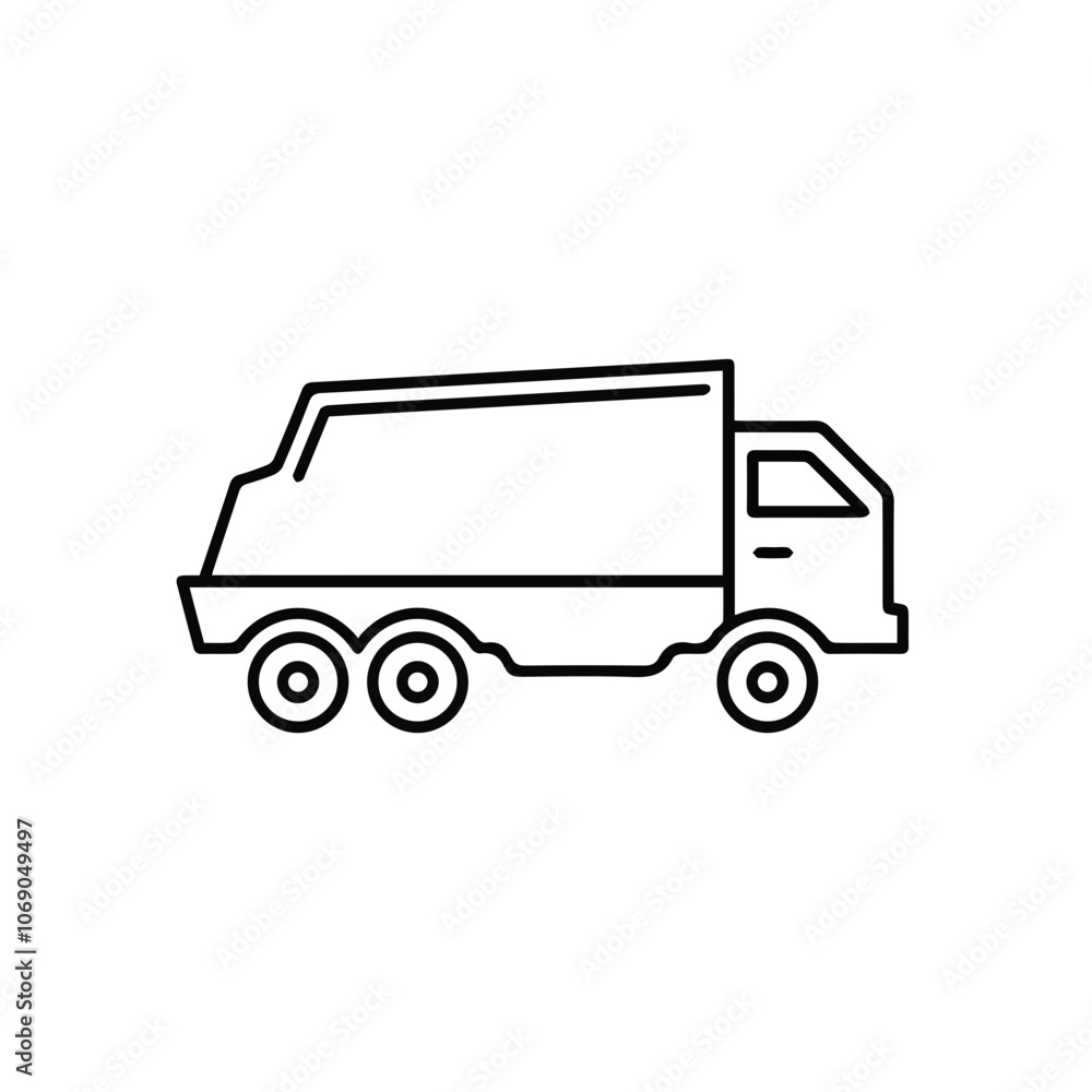 Truck icon symbol vector illustration Truck icon symbol vector illustration