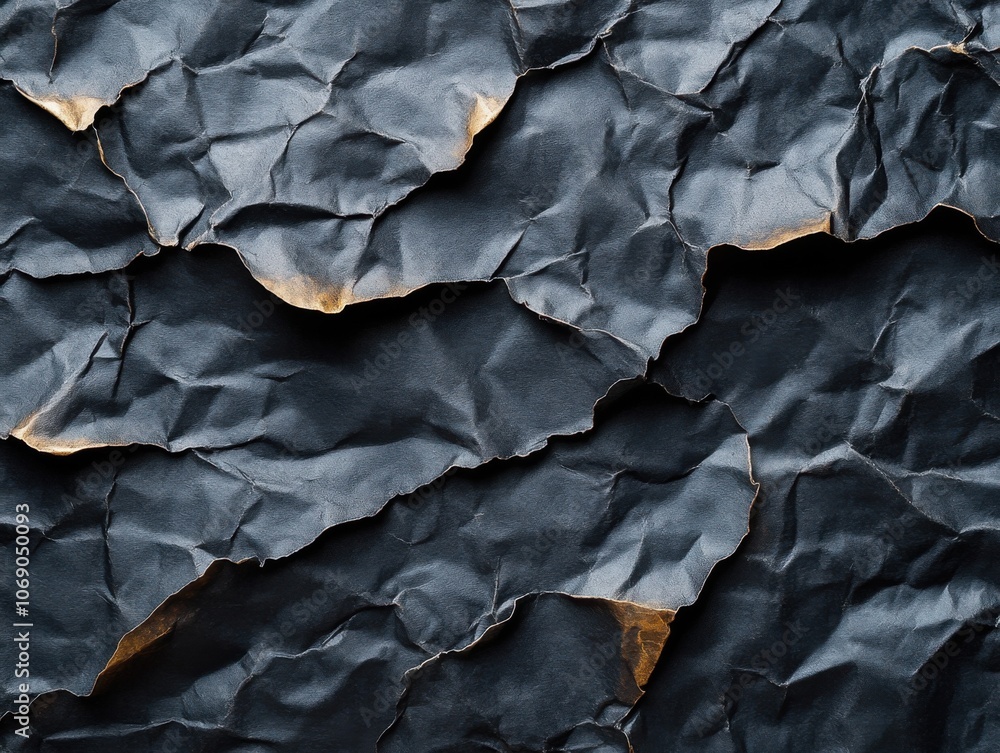 Close up of a piece of paper with some brown paper Close up of a piece of paper with some brown paper
