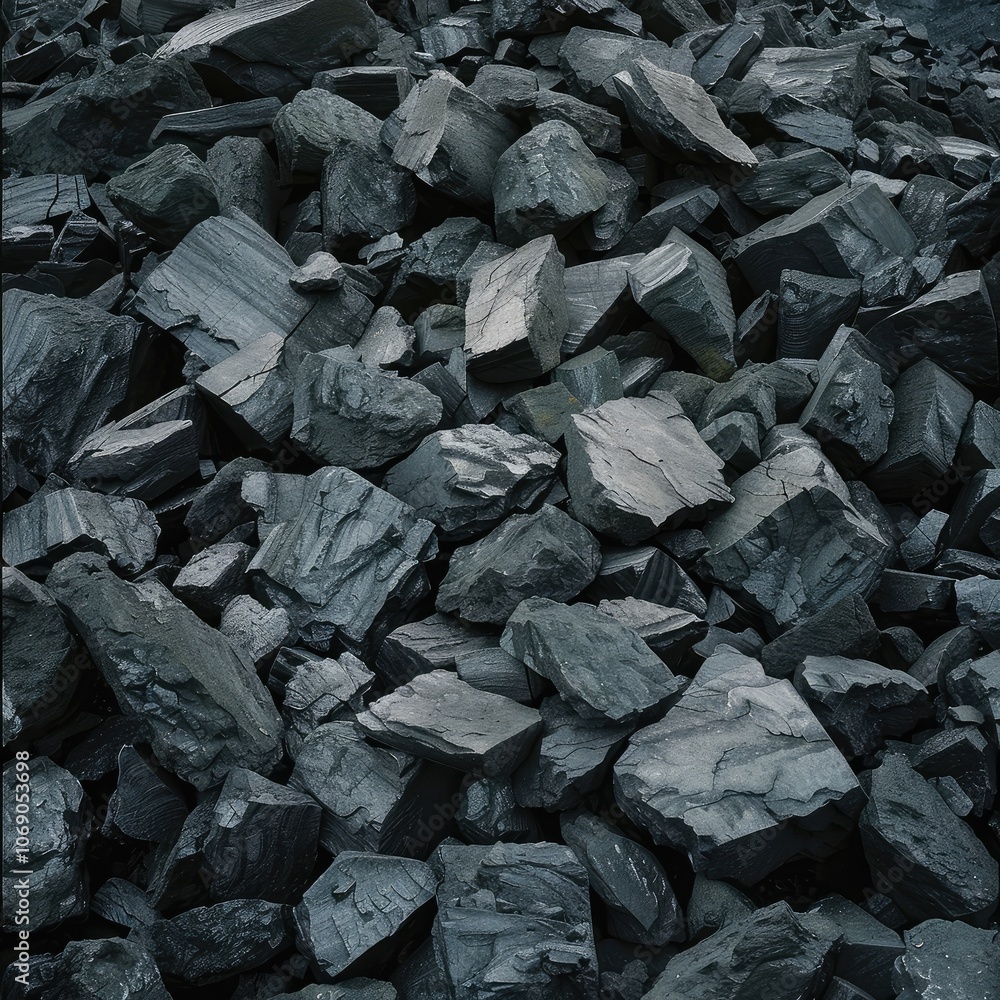 Pile of Rough Gray Rocks Pile of Rough Gray Rocks