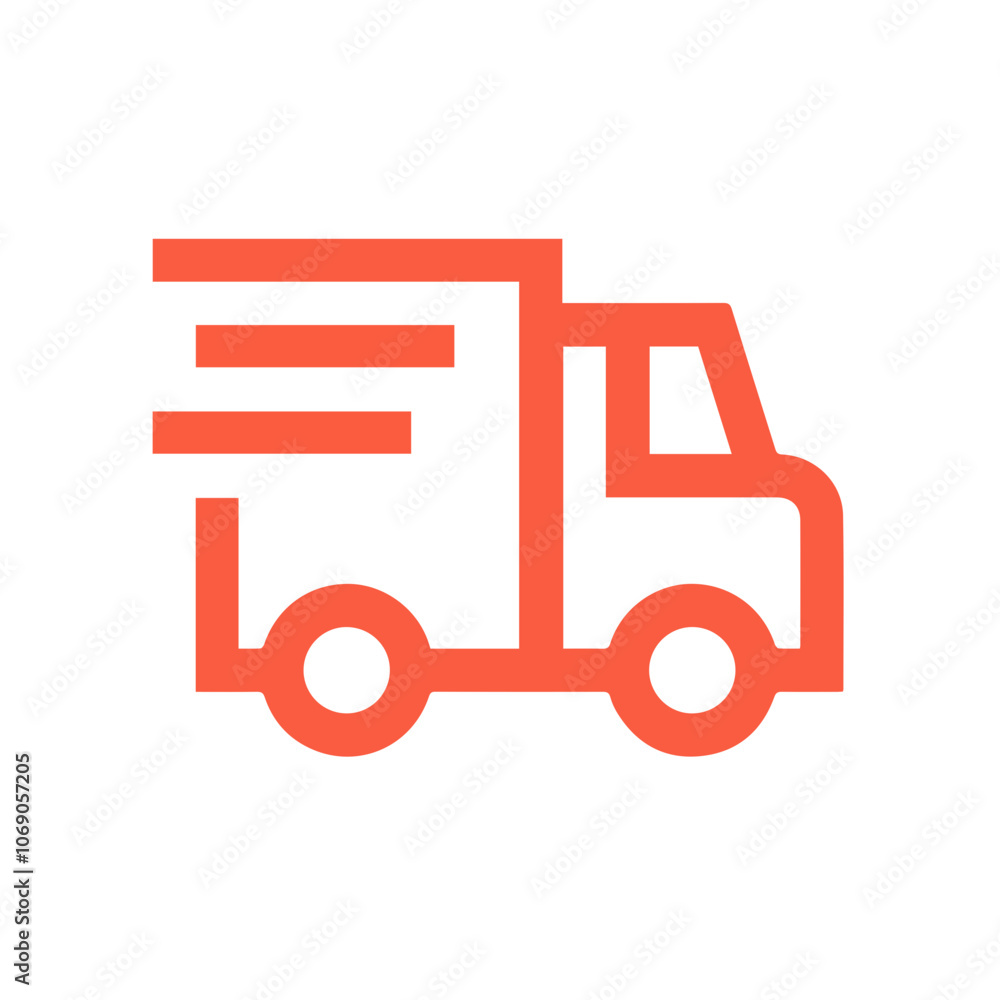 Truck icon symbol vector illustration Truck icon symbol vector illustration