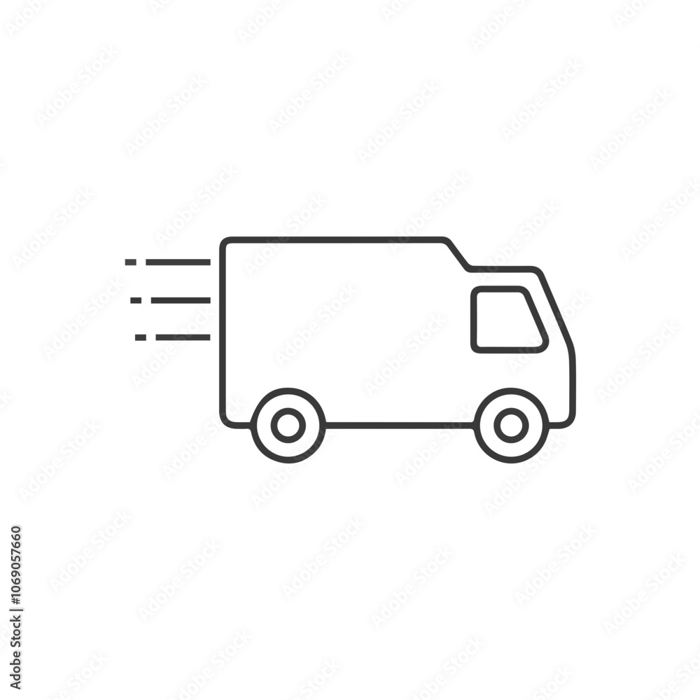 Truck icon symbol vector illustration Truck icon symbol vector illustration