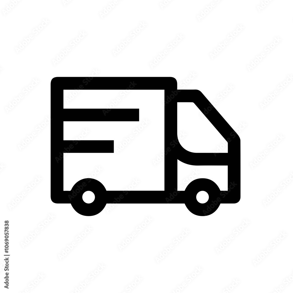Truck icon symbol vector illustration Truck icon symbol vector illustration