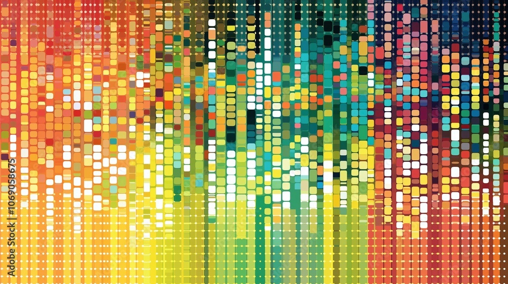 custom made wallpaper toronto digitalColorful abstract painting with a lot of different colors and shapes. The painting is full of energy and movement, and it seems to be a representation of the chaos and beauty of life