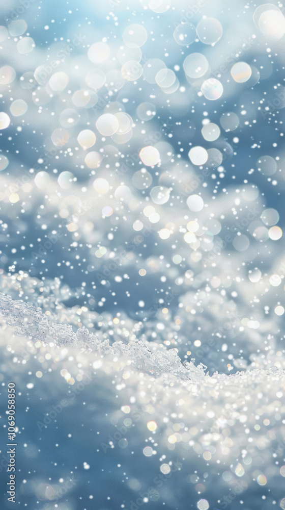 abstract illustration of a snowy landscape captures the beauty of white snowflakes falling lightly, creating a frosty atmosphere in december abstract illustration of a snowy landscape captures the beauty of white snowflakes falling lightly, creating a frosty atmosphere in december
