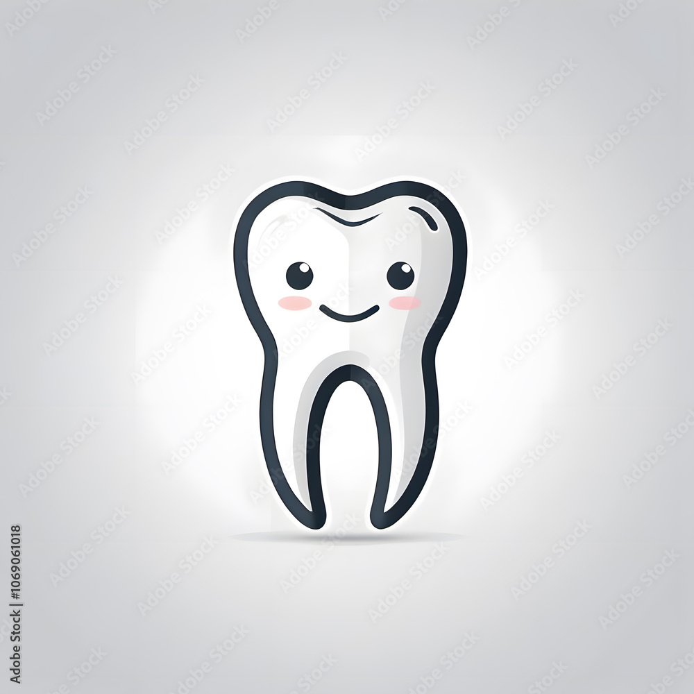 tooth icon cartoon tooth icon cartoon