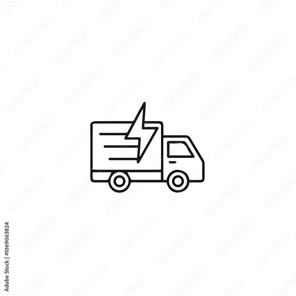 Truck icon symbol vector illustration Truck icon symbol vector illustration