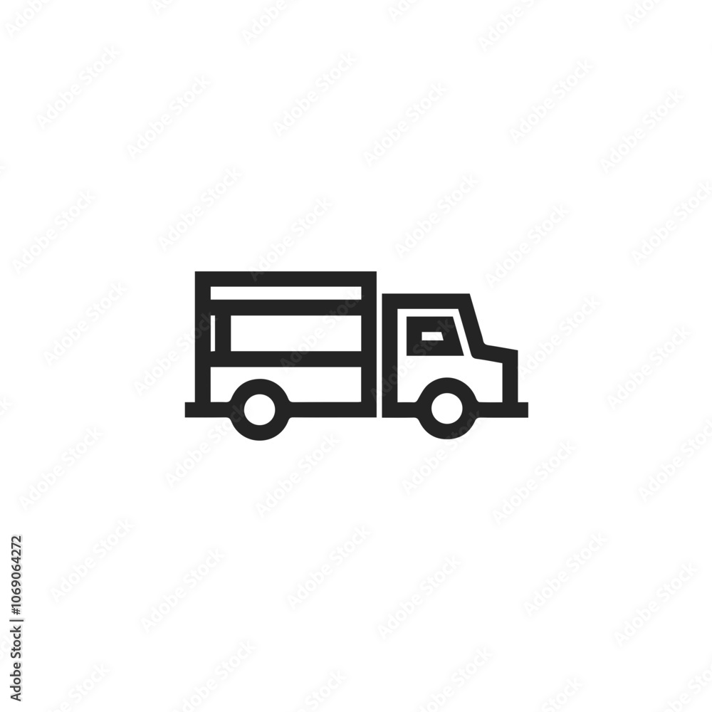 Truck icon symbol vector illustration Truck icon symbol vector illustration