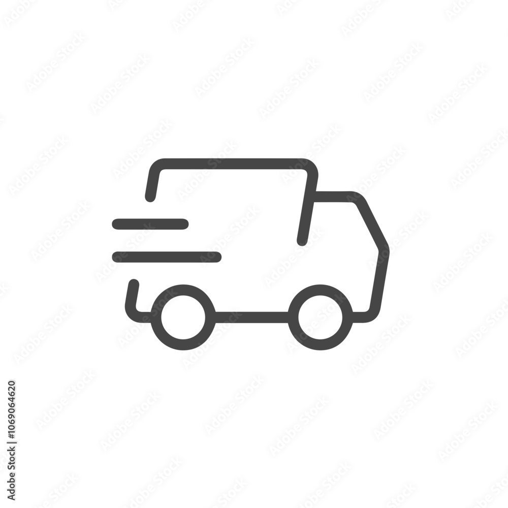 Truck icon symbol vector illustration Truck icon symbol vector illustration