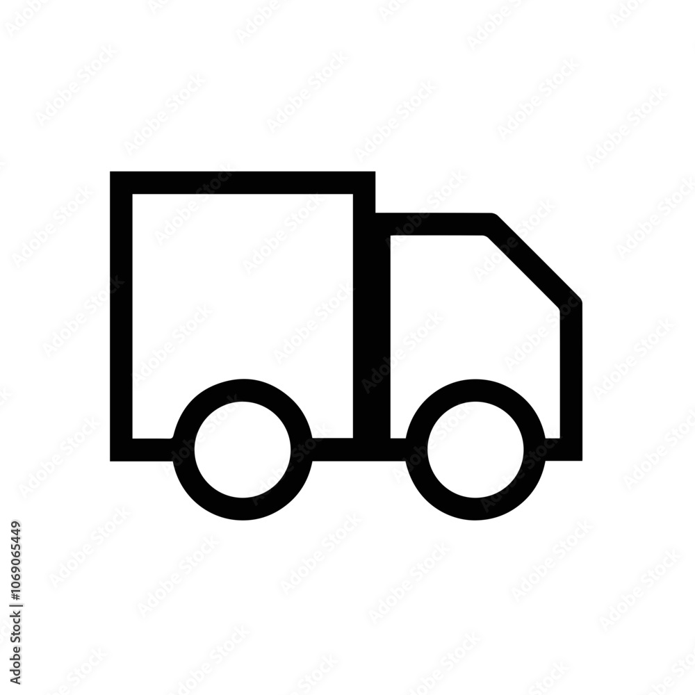 Truck icon symbol vector illustration Truck icon symbol vector illustration