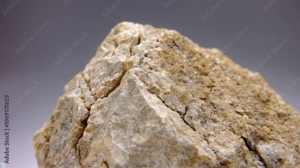 Close-up of a rugged rock showcasing its detailed texture and geological features, highlighting the natural beauty of mineral formations. Close-up of a rugged rock showcasing its detailed texture and geological features, highlighting the natural beauty of mineral formations.