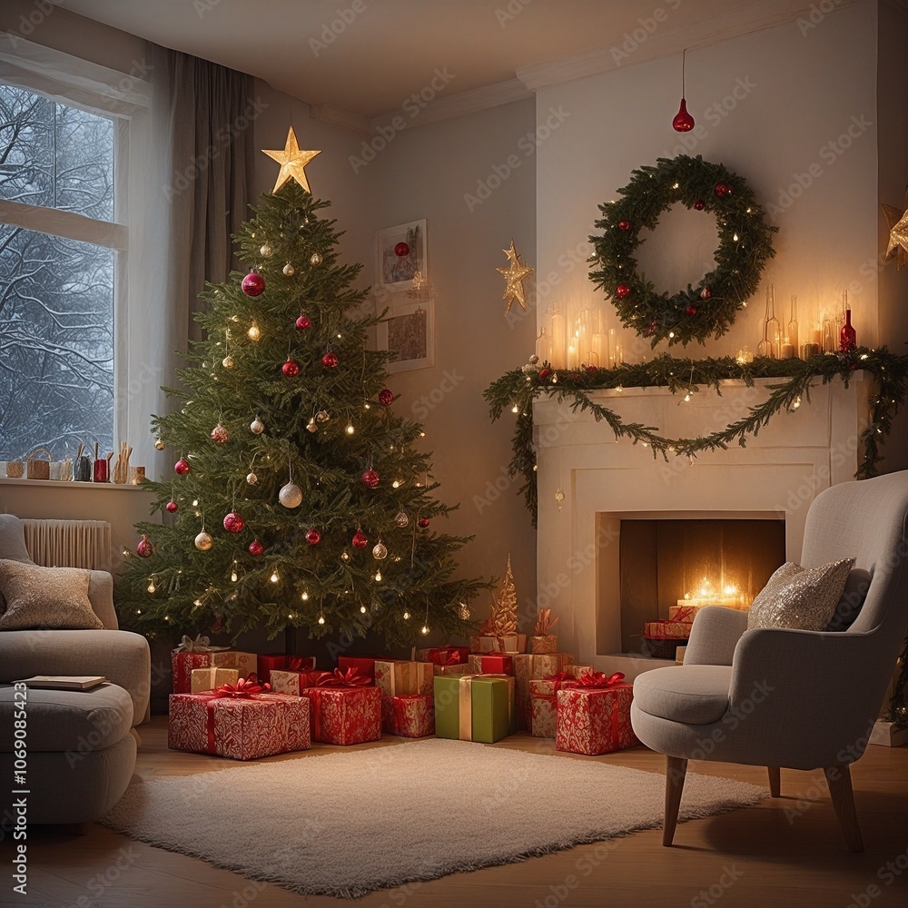 Weihnachten. Generative AI Technologie Weihnachten. Generative AI Technologie