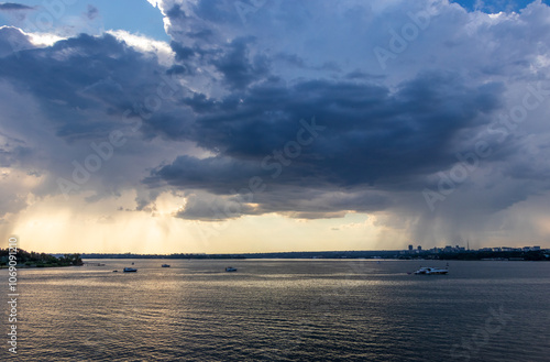 cloudy sky in Brasilia, Brazil