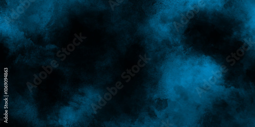 abstract Royal Fog or smoke color isolated background for effect, abstract cloud and vapor texture, Dark blue grunge texture with smoky effect, Blue color dust particles explosion.