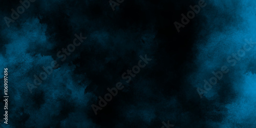 abstract Royal Fog or smoke color isolated background for effect, abstract cloud and vapor texture, Dark blue grunge texture with smoky effect, Blue color dust particles explosion.