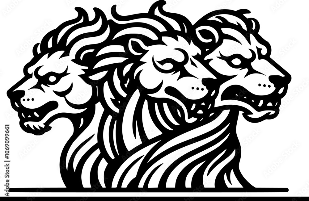 The Mythical three headed Cerberus and the Gates of Hell, Eternal Sentinel The Legend of Cerberus, Cerberus: The Fearsome Hound of Hades, Guardian of the Underworld The Mythical three headed Cerberus and the Gates of Hell, Eternal Sentinel The Legend of Cerberus, Cerberus: The Fearsome Hound of Hades, Guardian of the Underworld