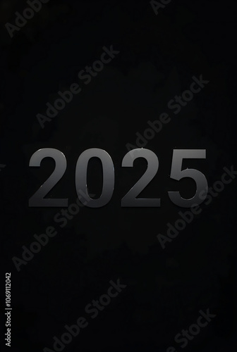 New Year 2025 Festive Background 