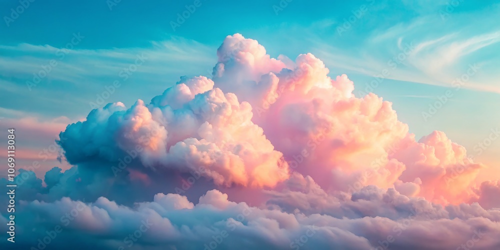 Dreamy Sky, Sunset Cloudscape, Pastel Hues, Clouds, Sky, Nature Dreamy Sky, Sunset Cloudscape, Pastel Hues, Clouds, Sky, Nature