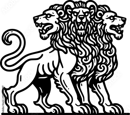 The Mythical three headed Cerberus and the Gates of Hell, Eternal Sentinel The Legend of Cerberus, Cerberus: The Fearsome Hound of Hades, Guardian of the Underworld