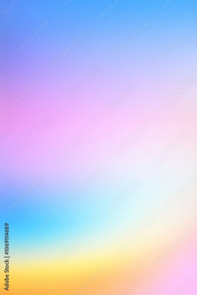 Obraz premium Vibrant gradient background with soft colors