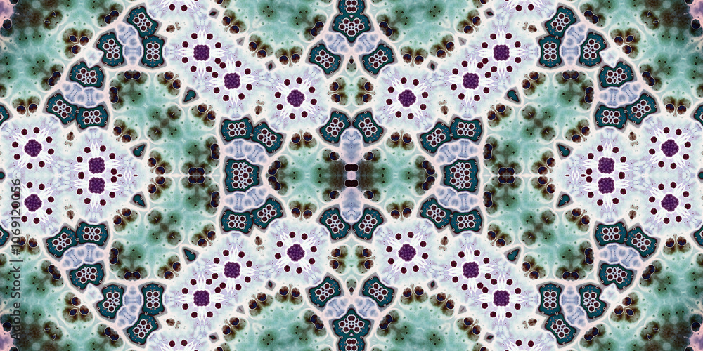 Seamless abstract pattern. The texture of the pattern is symmetrical. Endless pattern Seamless abstract pattern. The texture of the pattern is symmetrical. Endless pattern