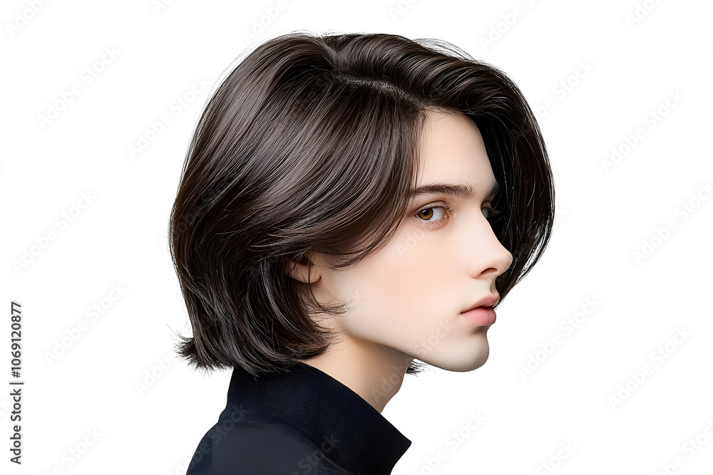 Stylish hair trends showcase modern elegance Stylish hair trends showcase modern elegance
