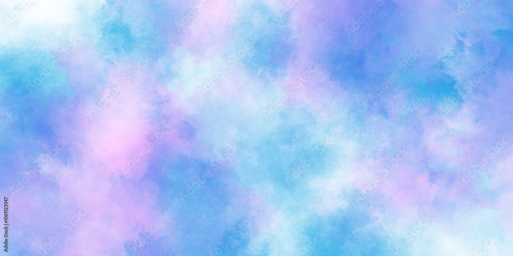abstract pastel baby blue and pink water colours background, watercolor paper textured illustration for creative design, purple shades and blue watercolor paper textured. abstract pastel baby blue and pink water colours background, watercolor paper textured illustration for creative design, purple shades and blue watercolor paper textured.