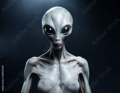 Female Alien Portrait photo