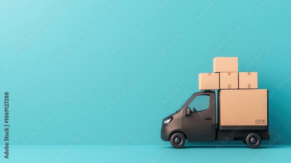 Autonomous vehicle reducing delivery costs, emphasizing automation in supply cost control Autonomous vehicle reducing delivery costs, emphasizing automation in supply cost control