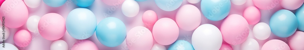 Vibrant Pink and Blue Spheres Abstract Background. 3D Rendered Geometric Shapes for Design Vibrant Pink and Blue Spheres Abstract Background. 3D Rendered Geometric Shapes for Design