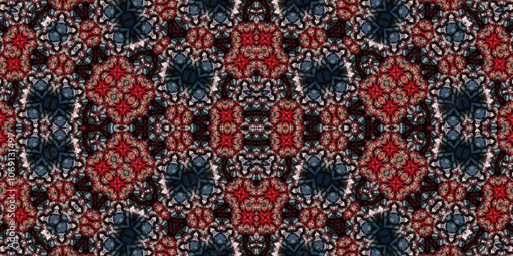 Seamless abstract pattern. The texture of the pattern is symmetrical. Endless pattern Seamless abstract pattern. The texture of the pattern is symmetrical. Endless pattern