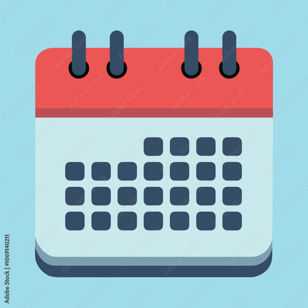 Calendar vector illustration with no date and calendar illustration icon type illustration of monthly and yearly table calendar with iconic date and date box. orange desk calendar gray wall calendars Calendar vector illustration with no date and calendar illustration icon type illustration of monthly and yearly table calendar with iconic date and date box. orange desk calendar gray wall calendars