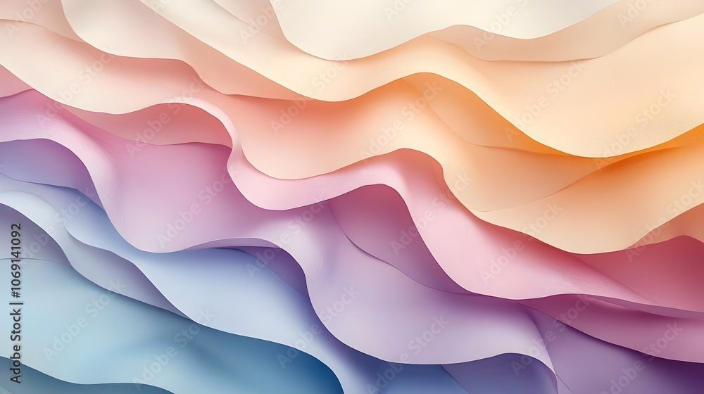 Pastel Gradient Harmony - Soft Dreamlike Background Pastel Gradient Harmony - Soft Dreamlike Background