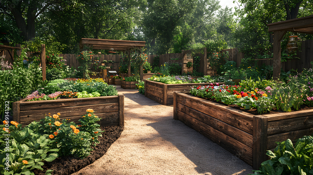 A Lush and Abundant Permaculture Garden Full of Color and Life A Lush and Abundant Permaculture Garden Full of Color and Life