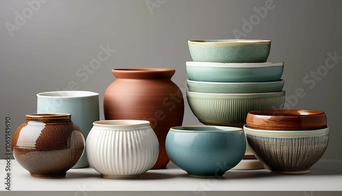 pots on the table