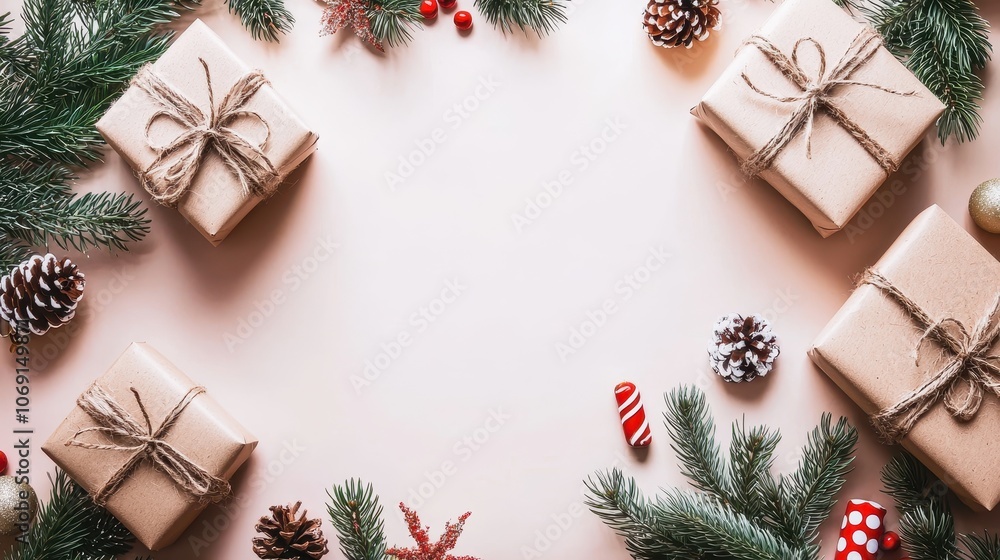 Festive Christmas Banner Template for Holiday Celebrations Festive Christmas Banner Template for Holiday Celebrations