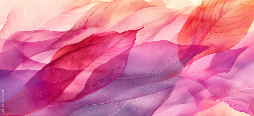 Abstract background with leaf veins and watercolor strokes with soft hues, smooth texture, minimalistic design, artistic and elegant. Abstract background with leaf veins and watercolor strokes with soft hues, smooth texture, minimalistic design, artistic and elegant.