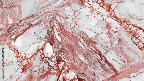 white Carrara statuario marble with red veins texture background, with like Calcutta high gloss marble Bianco super white, Italian Blanco, in random series use in vitrified and slab