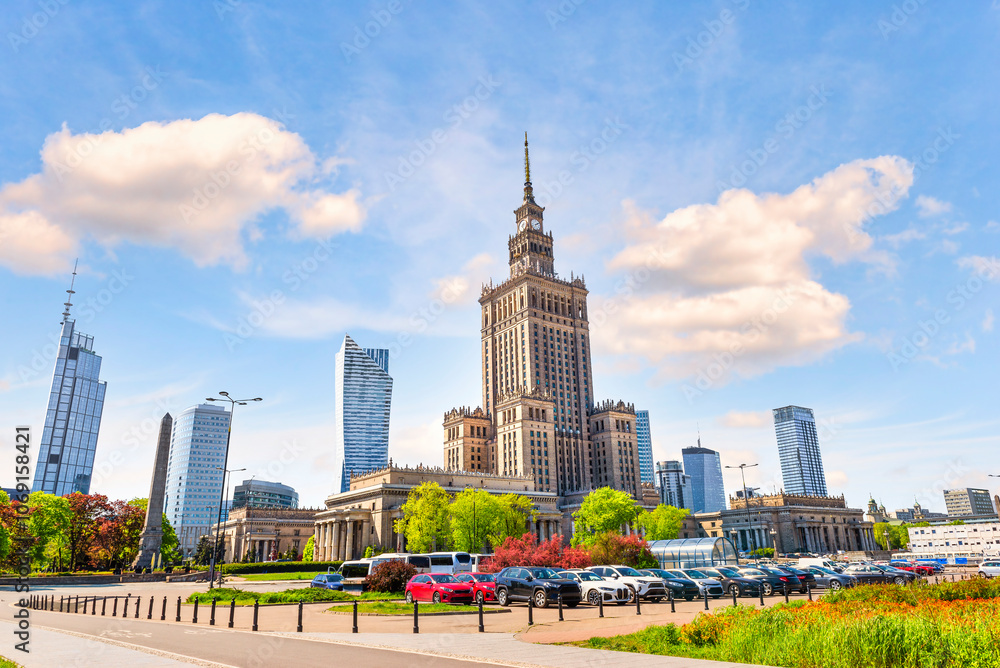 Downtown district of Warsaw Downtown district of Warsaw