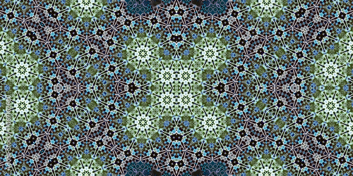 Seamless abstract pattern. The texture of the pattern is symmetrical. Endless pattern