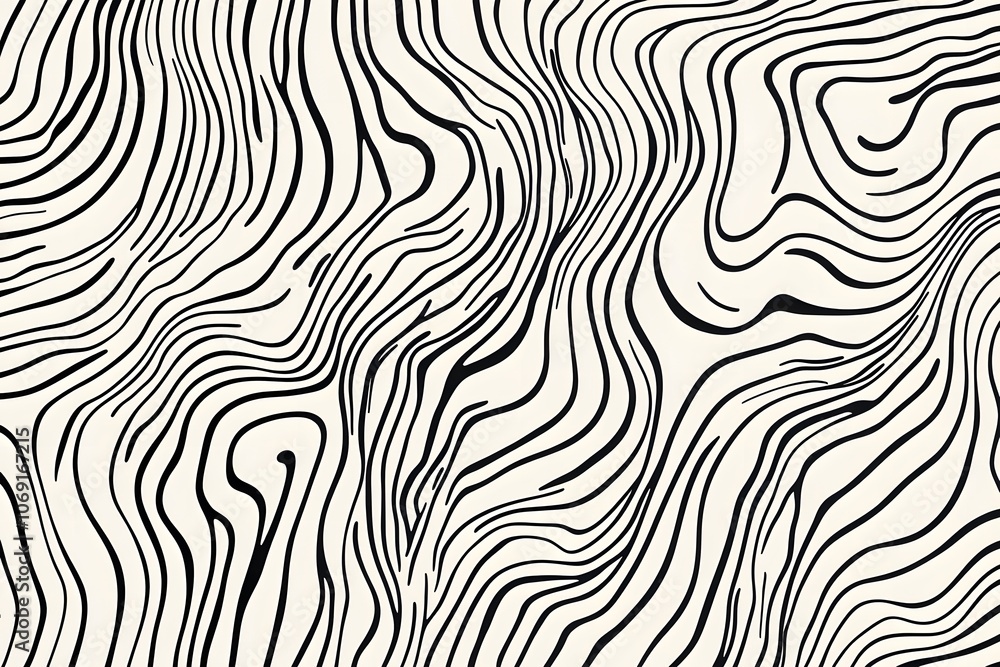 Simple abstract lines in black and white, forming a repeating pattern with a clean, minimalistic style. Simple abstract lines in black and white, forming a repeating pattern with a clean, minimalistic style.