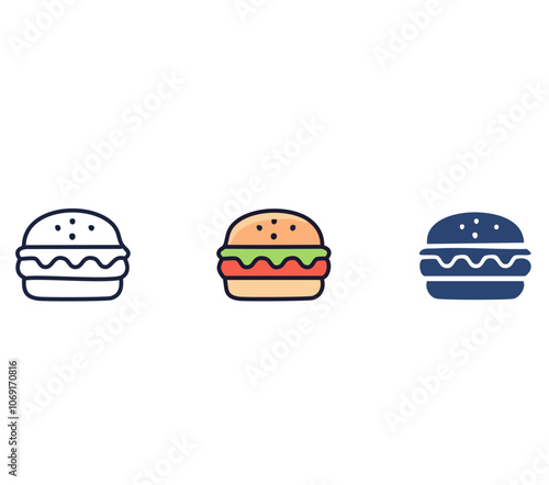 Fast food logo