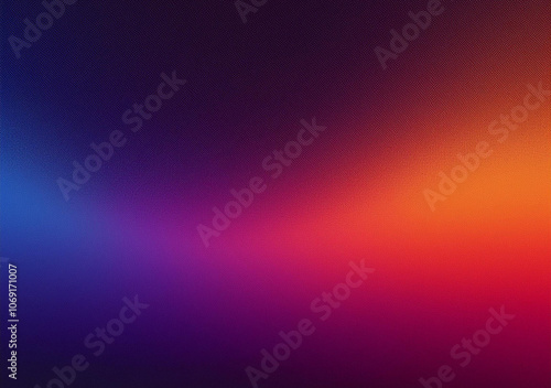 Dark grainy color gradient background purple red orange blue black glowing banner header abstract design
