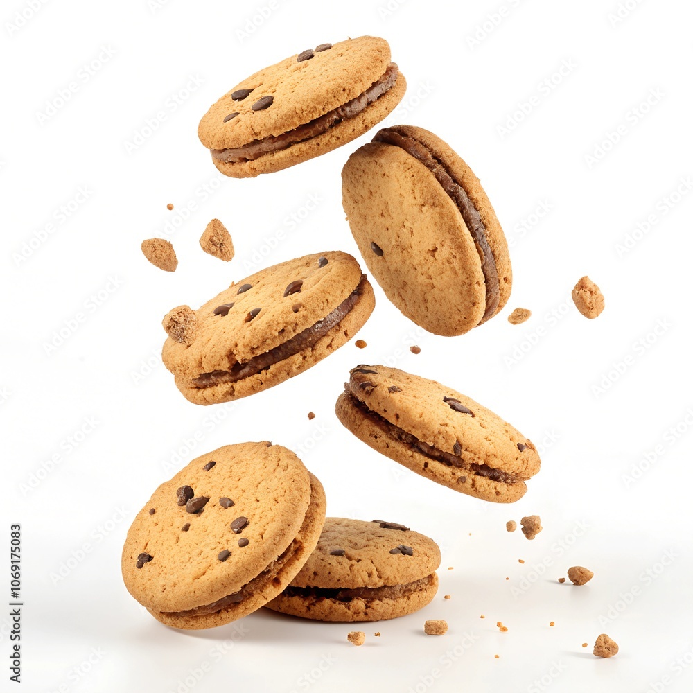 cookies isolated on white cookies isolated on white