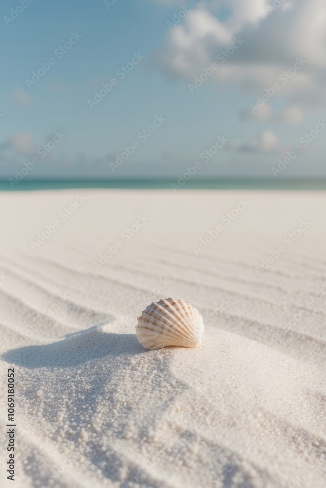 Image of tropical sandy beach and seashell. Image of tropical sandy beach and seashell.