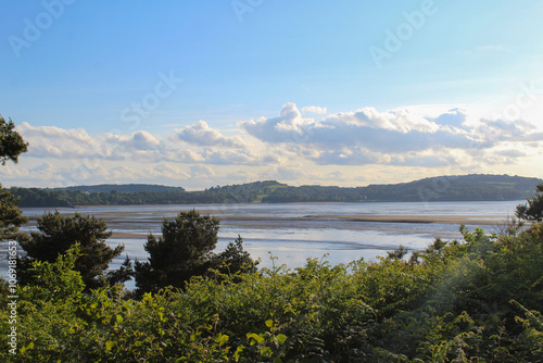 view from the island to the North Sea